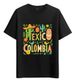 Women's T-Shirts Tshirt Muscle Freaks Mexico Colombia Floral Style Landscapes_ecoleips.com