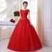 New Wedding Dress 2025 Style Shoulder Slim Wedding Plus Size Bride Lace Straps_ecoleips.com