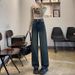 Women's Straight-leg Jeans, 2026 New Model, High-waisted, Petite-friendly, Wide-leg Pants, Leg-lengthening Design,_ecoleips.com