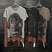 ng2510292 2025 Early Autumn New Punk Puppy T-Shirt For Women, Unique Design, Two-Piece, Color-Block Print Long Sleeve Top_ecoleips.com