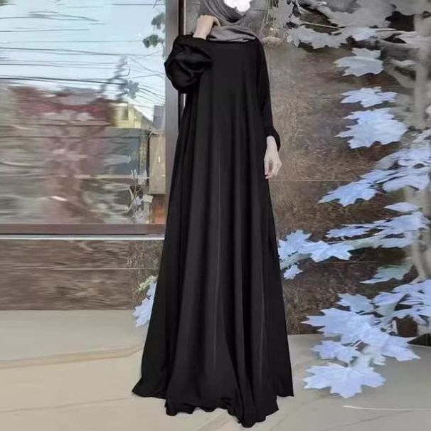 Spring Fashion Long Dress for Women Loose Elegant Style Foreign Trade in Stock_ecoleips.com