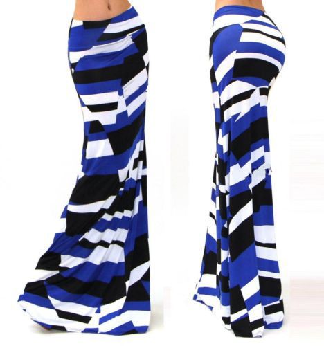 Women's High Waist Stretchy Pencil Skirt, Floral Print Long Bodycon Dress, Comfortable Polyester Spandex Slim Fit Midi Skirt For Women_ecoleips.com