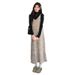 Autumn New Korean Fashion Gradient Strap Two-Piece Maternity Dress_ecoleips.com