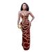 K Formal Dinner Hostess Gown; Women's V-Neck Satin Dress With Strapless Bodice. No Handbags, Necklaces, Or Other Accessories._ecoleips.com
