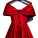 Women's Clothing Red Toast Dress Bride New Wedding Engagement Evening Dress Host Long Dress Return Door Dress Female_ecoleips.com