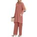 Cross-Border Hot Selling Middle Eastern Muslim Women's Set Spring And Autumn Lace Long Sleeve Top_ecoleips.com