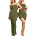Women's Clothing Light Belly One Piece Dress Net Celebrity Body Shaping Clothes Two In One Suspender Body Shaping Long Skirt_ecoleips.com