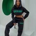 Women's Printed Sweater Set Two-piece Set_ecoleips.com