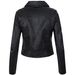 Foreign Trade And American Style European Size Autumn Winter Slim Fit Short Zipper PU Jacket Women's Solid Color Leather_ecoleips.com