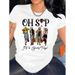 Cross-border Fashion Women's Clothing, Stylish Spring-summer New Short-sleeve T-shirts For Girls_ecoleips.com