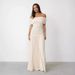 European And American Cross-Border New Versatile Off-Shoulder Spring Summer Autumn Winter Elegant Sexy Pleated French_ecoleips.com