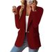 Women's Clothing Spring And Autumn New Casual Slim Temperament Professional Women's Wear Multi Color Suit Jacket_ecoleips.com