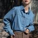 Women's Denim 2026 Spring/autumn Long-sleeve New Design Niche Jacket Slimming Retro Layered French-style Shirt_ecoleips.com