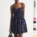 Women Summer Spaghetti Strap Floral Print Mini Dress Slimming Casual Beach Vacation Sundress_ecoleips.com