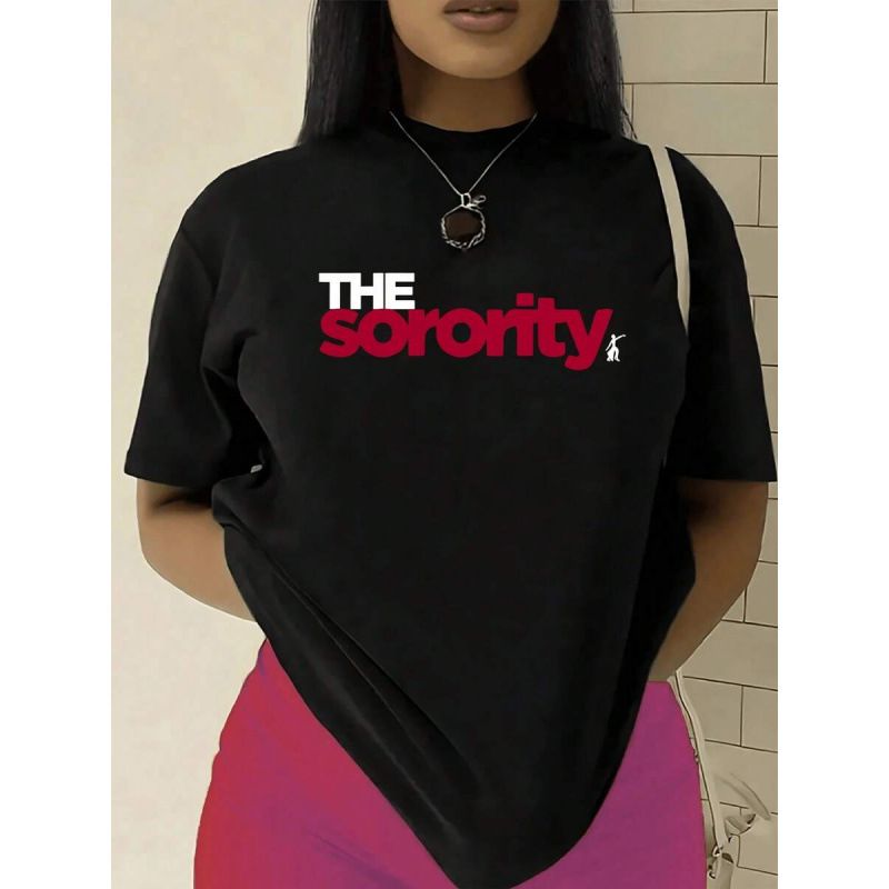 Women's Slim Fit Crew Neck Top Casual Soft Cotton Grap_ecoleips.com