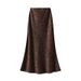 Leopard Print Midi For Women 2025 Autumn Winter New High Waist Slimming Fishtail Mid-Length Pencil Skirt 9856_ecoleips.com
