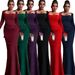 Women's Clothing Burgundy Lace Enchantress Gown – Long-Sleeve Square Neck Wedding Guest Dress (Victorian Mourning Jewel Tones, Gothic Cathedral)_ecoleips.com