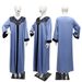 Modest Abaya Dress Luxurious Modesty: Muslim Abaya Dress With Lace & Velvet Trim – Embellished Long Sleeve Maxi Gown (Royal Blue)_ecoleips.com