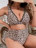 Leopard Bikini 2026 Large Plus Size Swimsuit Women High Waist Swimwear Female Beach Wear Bathers Bathing Swimming Swim Suit_ecoleips.com