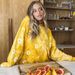 New Women's Hooded Sweater, Tie-dye Small Daisy Jacket_ecoleips.com