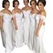 Elegant Long Lace Wedding Guest Dress – Floor-Length A-Line Gown With Train (White, S-XXL)_ecoleips.com