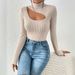 Voya Women's Clothing European And American Light Mature Style T-shirt For Spring And Summer 2026, Elegant Slim Fit And Slimming Short Top_ecoleips.com
