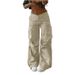 Women's Clothing American Style Women's Fashion Workwear Casual Pants Sexy Long Wide Leg New Style_ecoleips.com