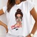 Popular Women's Clothing, New Round-neck Loose-fitting Girls' Short-sleeve T-shirt_ecoleips.com