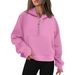 2025 Hot-Selling European And American Style Autumn Winter New Hooded Zipper Thickened Sweatshirt Top_ecoleips.com