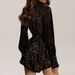 2026 New Spring Women's Clothing Cross-Border European And American Dresses Casual Floral Long-Sleeve Tie-Waist Ruffle_ecoleips.com