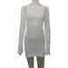 Women's Clothing New Knitted Sexy Large Backless Beach Holiday Dress Long Sleeve Hollow Perspective Women's Clothing_ecoleips.com