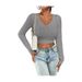 2026 Women's Knitted Sweater, Long Sleeve, Short Sleeve, Women's Pink Knitted Top_ecoleips.com