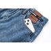 Women's Clothing Retro Back Slit Skirt For Women Design Leather Brand High Waist A Line Medium Long Straight Tube Meat Covering Hip Denim Skirt_ecoleips.com