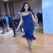 Sophisticated Halter Neck Fringe Bodycon Midi Dress For Women, Elegant Tube Top Bodycon Dress With Bohemian Fringes For Party, Date Night, Club_ecoleips.com