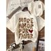 EMERY ROSE Women's Pure Cotton T Shirts European Size Autumn Leopard Print Top for Ladies_ecoleips.com