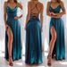 Women's Clothing Sexy Slim Fit Backless Sling Waist Dress Long Skirt_ecoleips.com