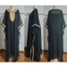 Women's Clothing Chiffon Robe Clothing Ethnic Style Skirt Large Size Solid Color Robe_ecoleips.com