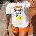 Women's Clothing Printed Personalized Printed Casual Two Piece Women's Clothing Suit_ecoleips.com