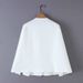 cross-border Foreign Trade Supply 2024 Spring New European And American Style Slit Design Blazer-style Cape Coat_ecoleips.com