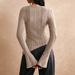 Aria Basics Aria Basics European American Cross-border Foreign Trade Autumn And Winter New Women's Clothing, Solid Color Casual Fashion Trendy_ecoleips.com