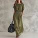 Chiffon Waist Wrap Elegant Exquisite Long Dress_ecoleips.com