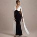 Women's Clothing Summer Sexy V-Neck Sleeveless Bodycon Maxi Dress For Fashionable Hot Girl Ribbon Detail_ecoleips.com