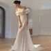 Elegant Luxurious Mermaid Silhouette off the Shoulder Bridal Gown Shimmering Lightweight High End Wedding Dress 2026 New Style_ecoleips.com