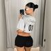 Women's Clothing Hugging Shorts Personality Street Sexy Hot Pants Pleated Contrast Color Slim Fit Women_ecoleips.com