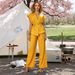 Women's Casual Two-Piece Set Vest Trousers Drawstring Solid Color_ecoleips.com