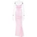 Women's Clothing Sexy Strappy Satin Dress Fall New Fashion Backless Strappy Waistband Long Skirt_ecoleips.com