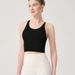 European And American Style Solid Color Strap Fitness Vest Cross Back Slim Fit Sports Bra Yoga Wear For Women_ecoleips.com