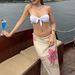 Women's Clothing Women's Summer Dopamine Style Printed Mesh Bodycon Skirt Sexy Beach Vacation Fashion For Formal & Casual For Women_ecoleips.com