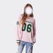 Women's Long Sleeve V-Neck T-Shirt Street Style Hip Hop Harajuku Digital Print Loose Casual Versatile Pullover Top_ecoleips.com