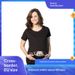 Quirky Kids Summer Christmas New Women's Maternity Wear Plus Size Short Sleeve T-Shirt Mid-Length Loose European And_ecoleips.com